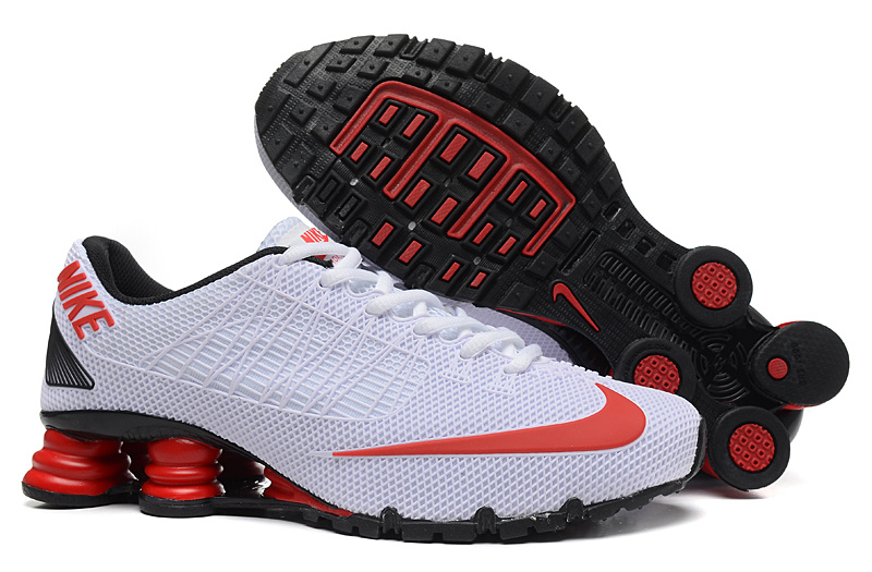Shox Turbo 2 White Red Shoes